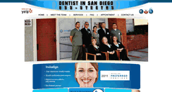 Desktop Screenshot of dentistinsandiego.com